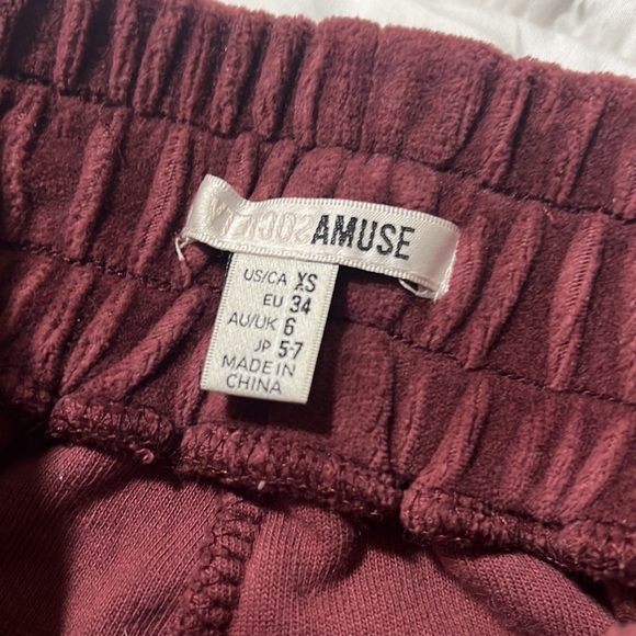 REVOLVE - Amuse Society Velour Shorts - Picture 5 of 5